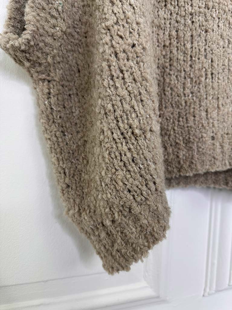 Teddy Tank Knit - Mocha