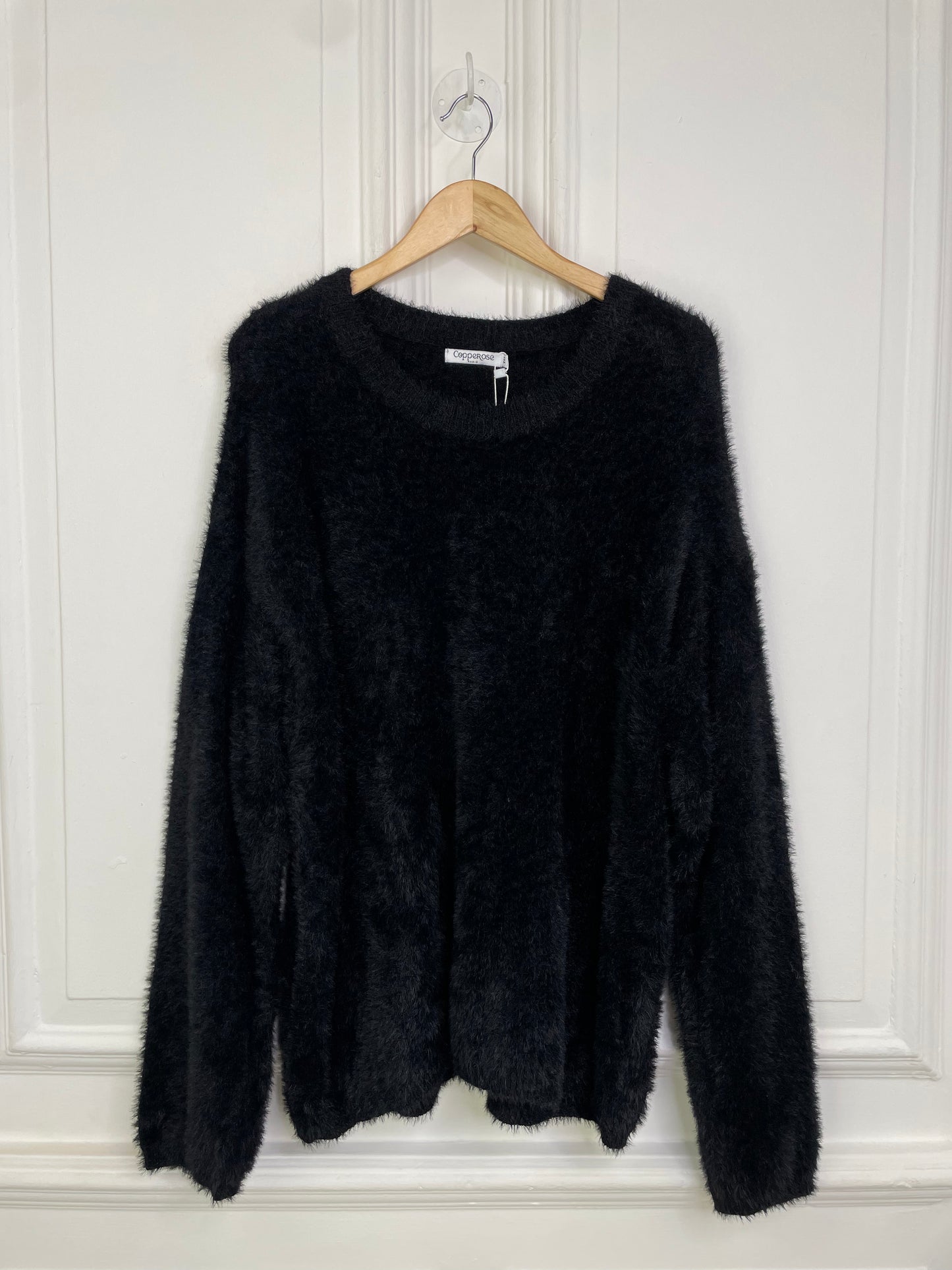 Fluffy Knit - Black