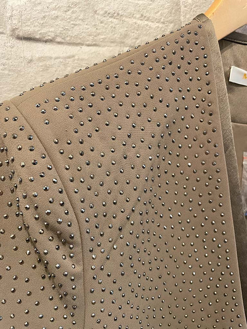 Malissa J Ombré Stud Blazer - Mocha