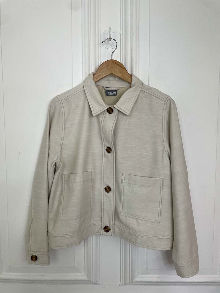 Boxy Patch Pocket Jacket