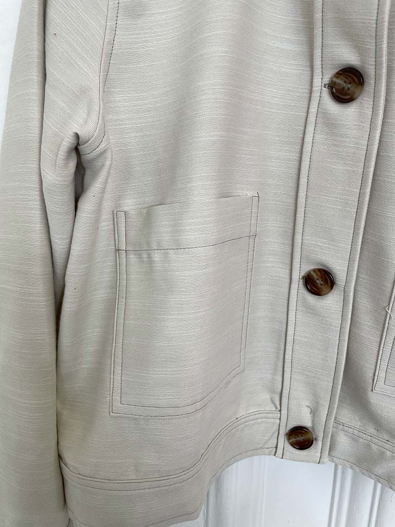 Boxy Patch Pocket Jacket