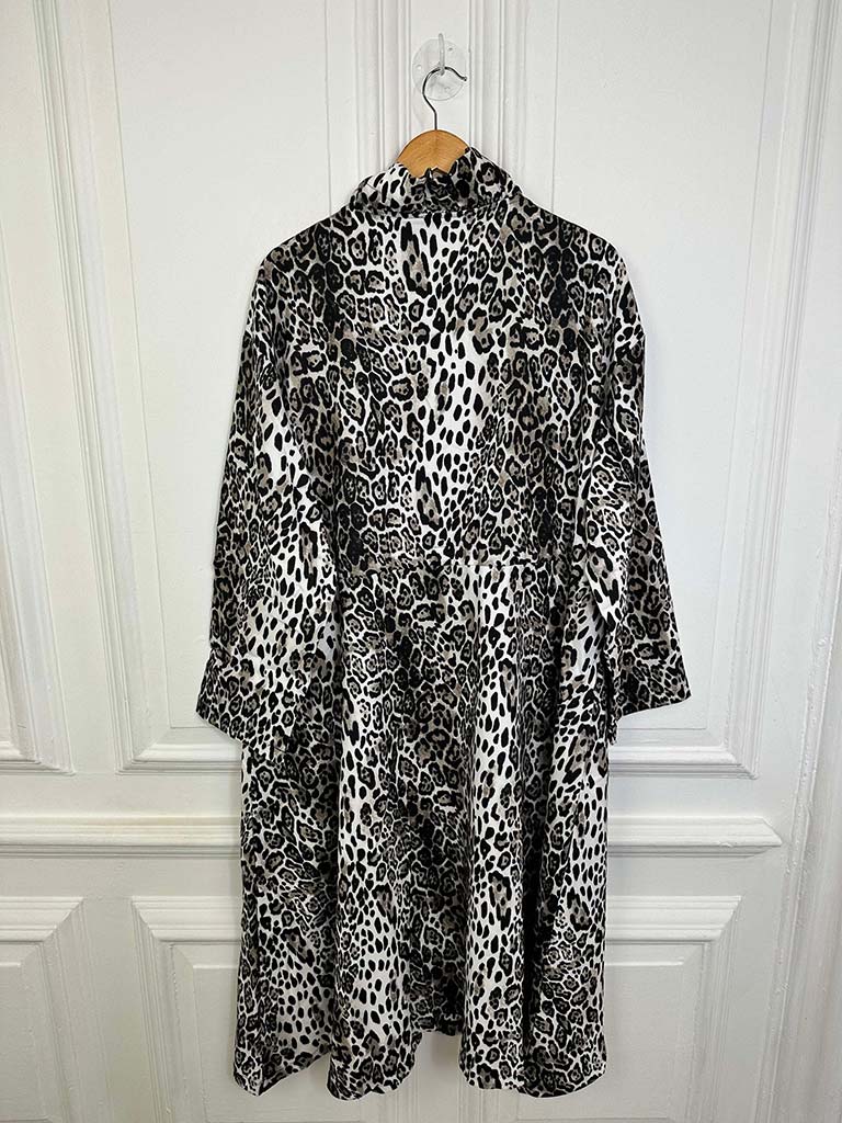 Malissa J Parka Jacket - Leopard