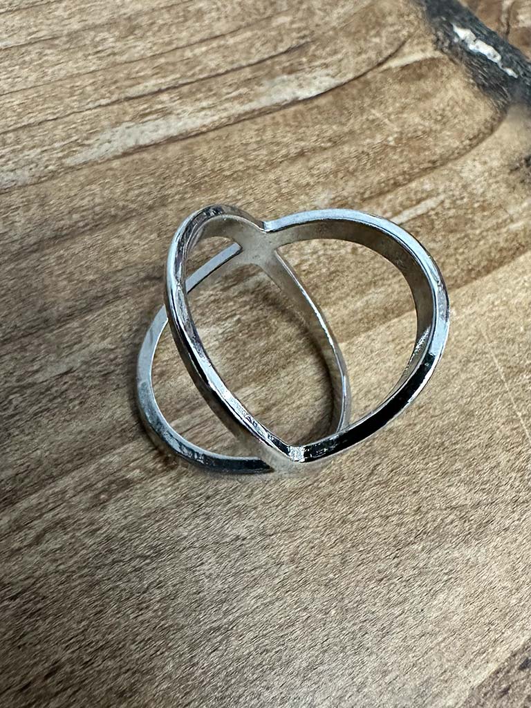 Scarf Ring - Silver