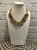 Looped Rope Necklace - Sand