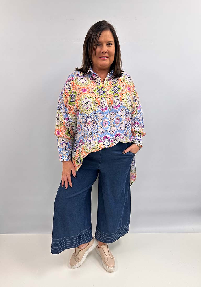 Malissa J Denim Culottes