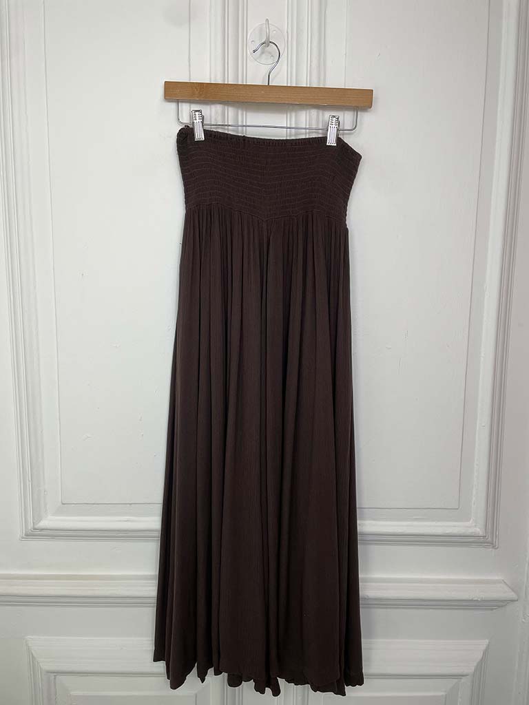Wide Leg Palazzos - Chocolate