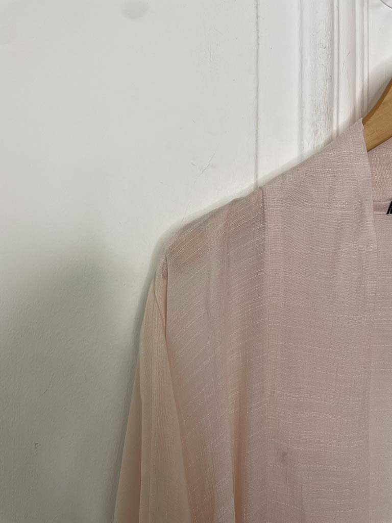 Lightweight Kimono Jacket - Nude