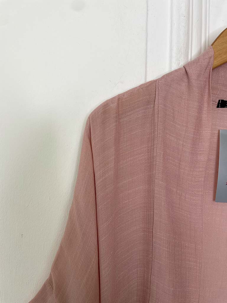 Lightweight Kimono Jacket - Blush