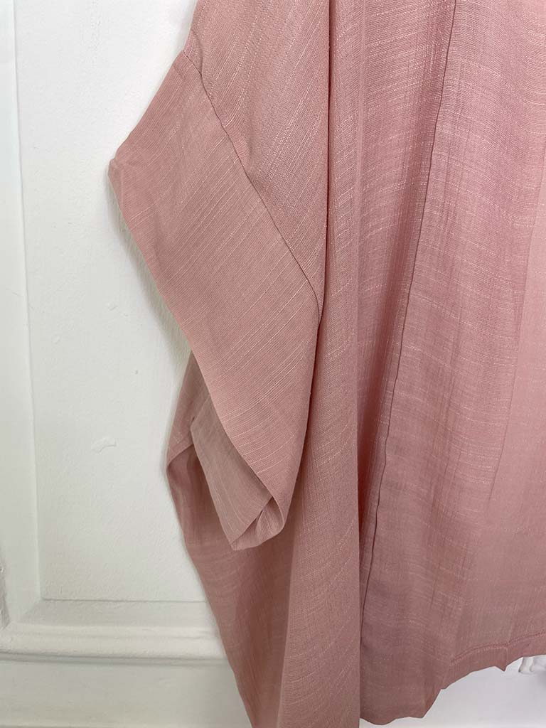 Lightweight Kimono Jacket - Blush
