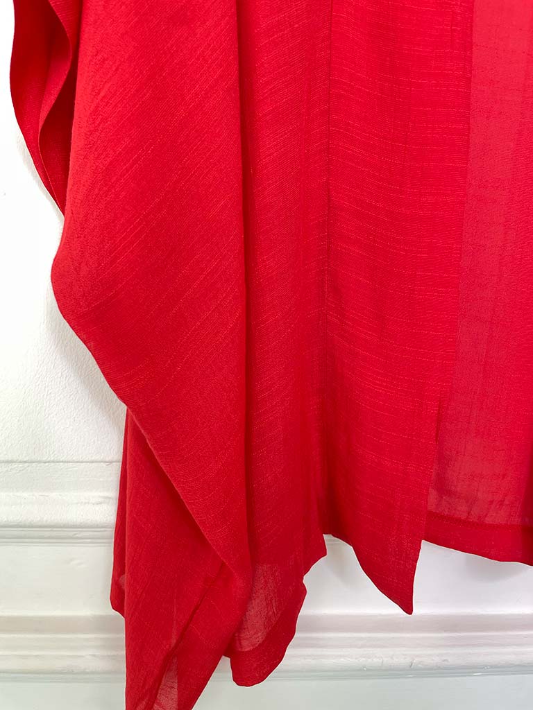 Lightweight Kimono Jacket - Red