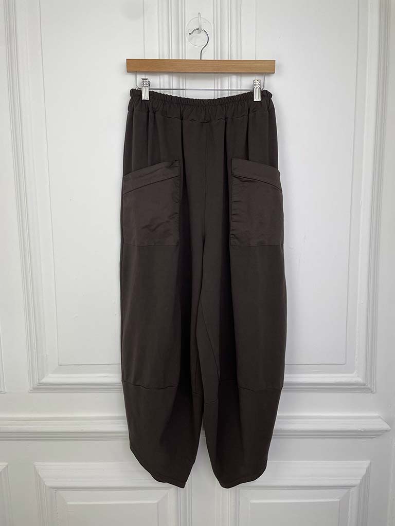 Cocoon Pocket Joggers - Chocolate