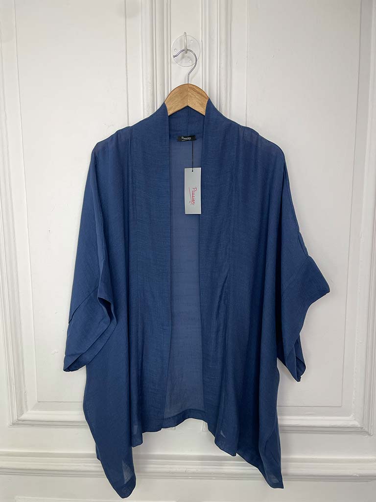 Lightweight Kimono Jacket - Navy