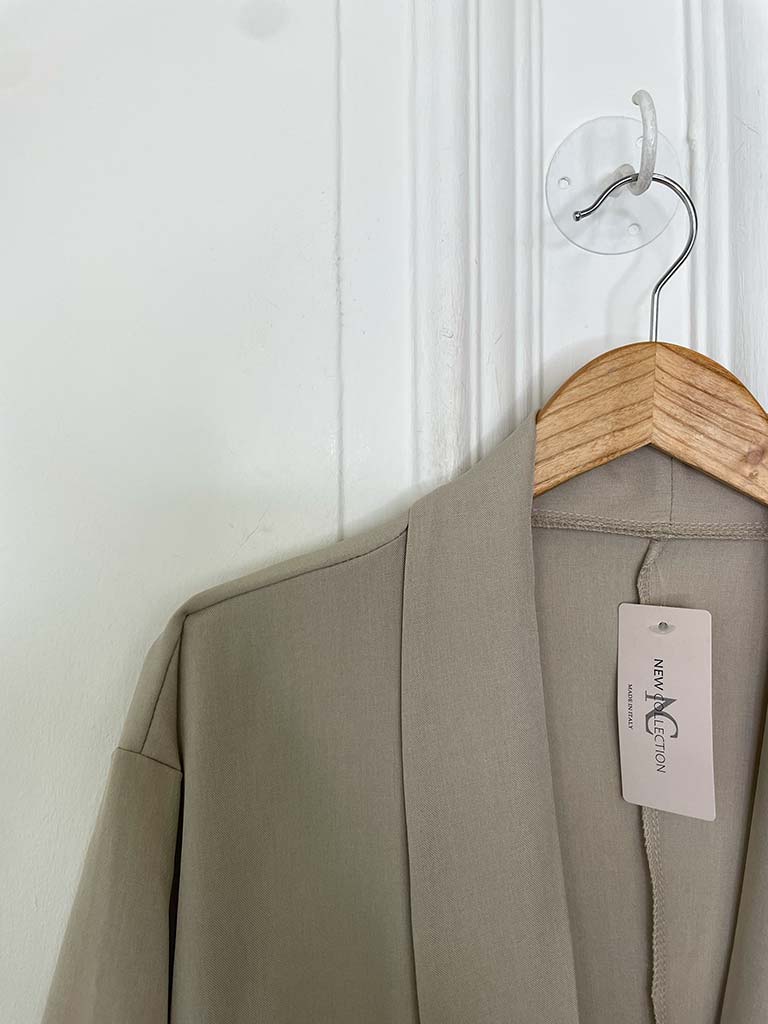 Relaxed Blazer - Stone