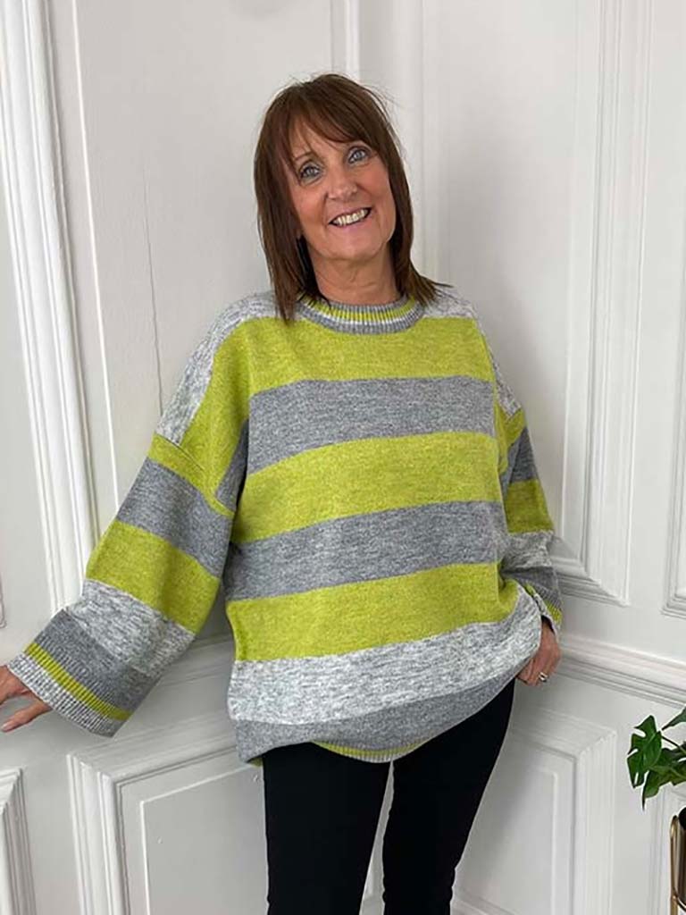 Haven Skara Stripe Knit - Citrus