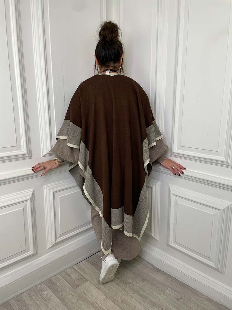 Two Tone Cape - Conker