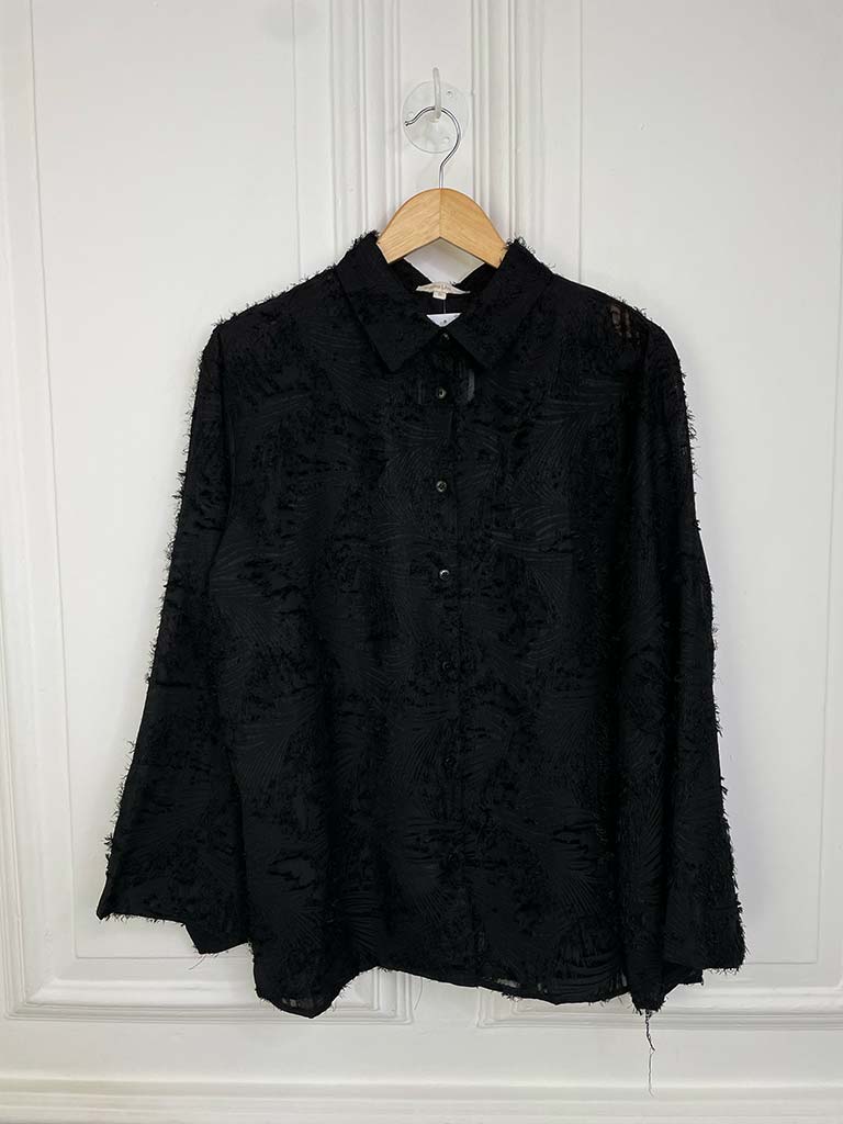 Textured Shirt - Black