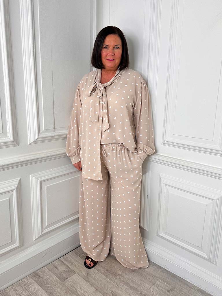 Dotty Palazzos - Stone