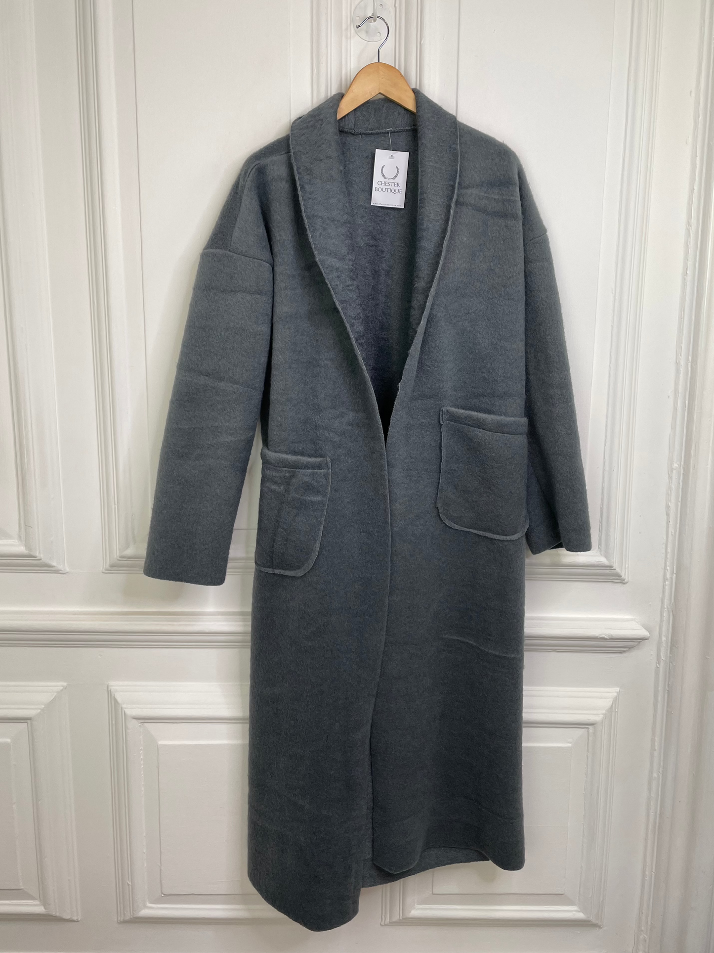 Supersoft Duster Coat - Steel