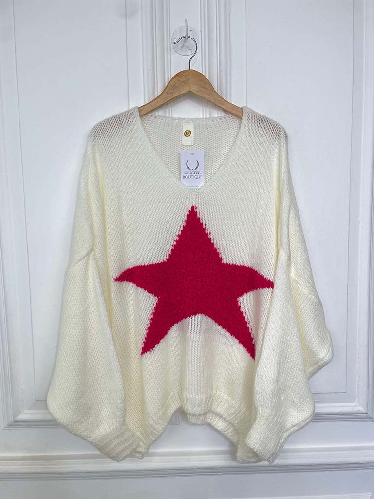 Star Knit - Winter White