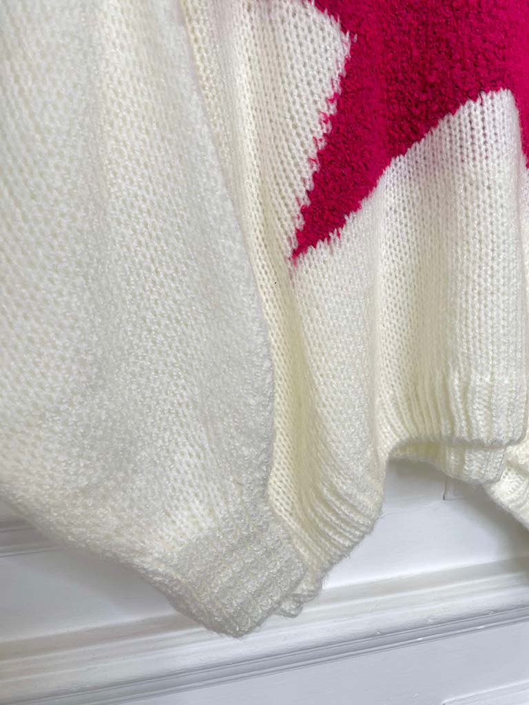 Star Knit - Winter White