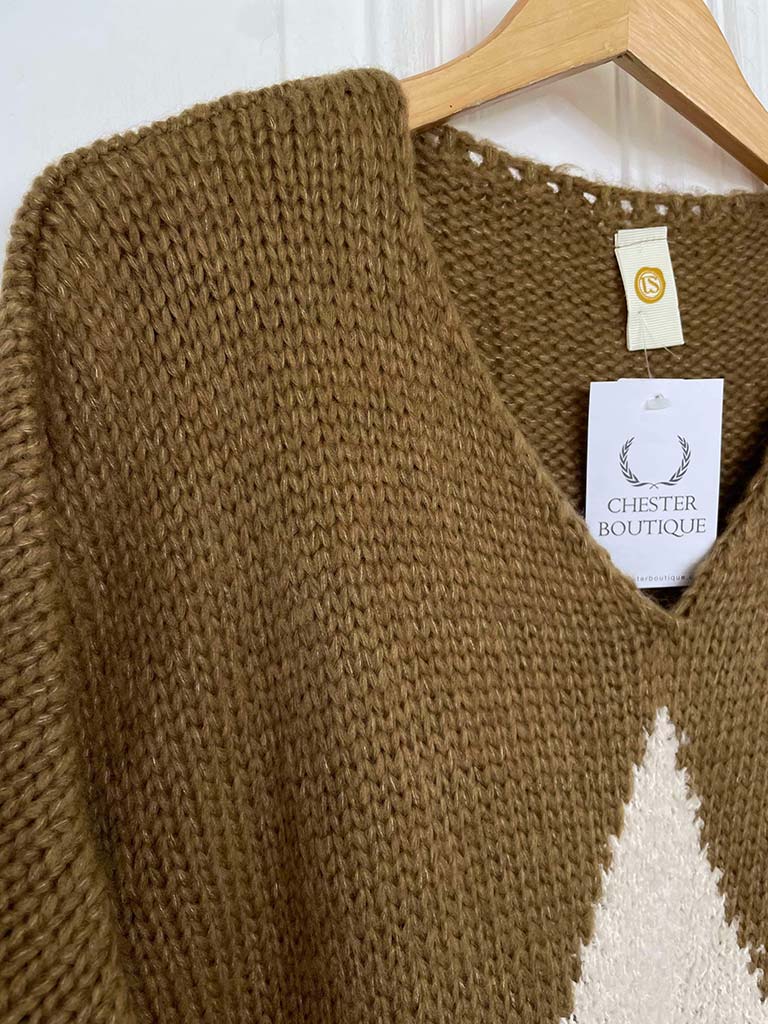 Star Knit - Camel