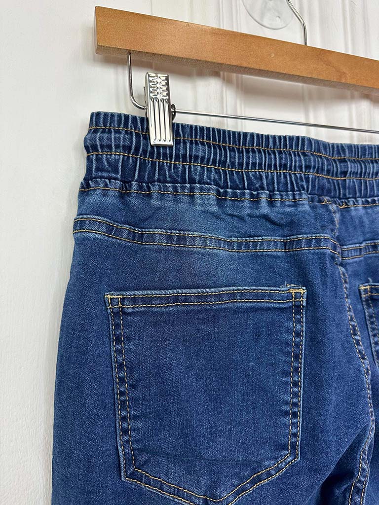 Denim Jogger Jeans - Classic Blue