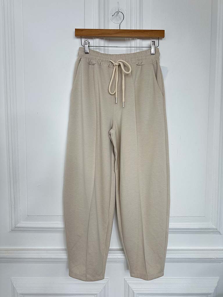 Cocoon Jersey Joggers - Stone