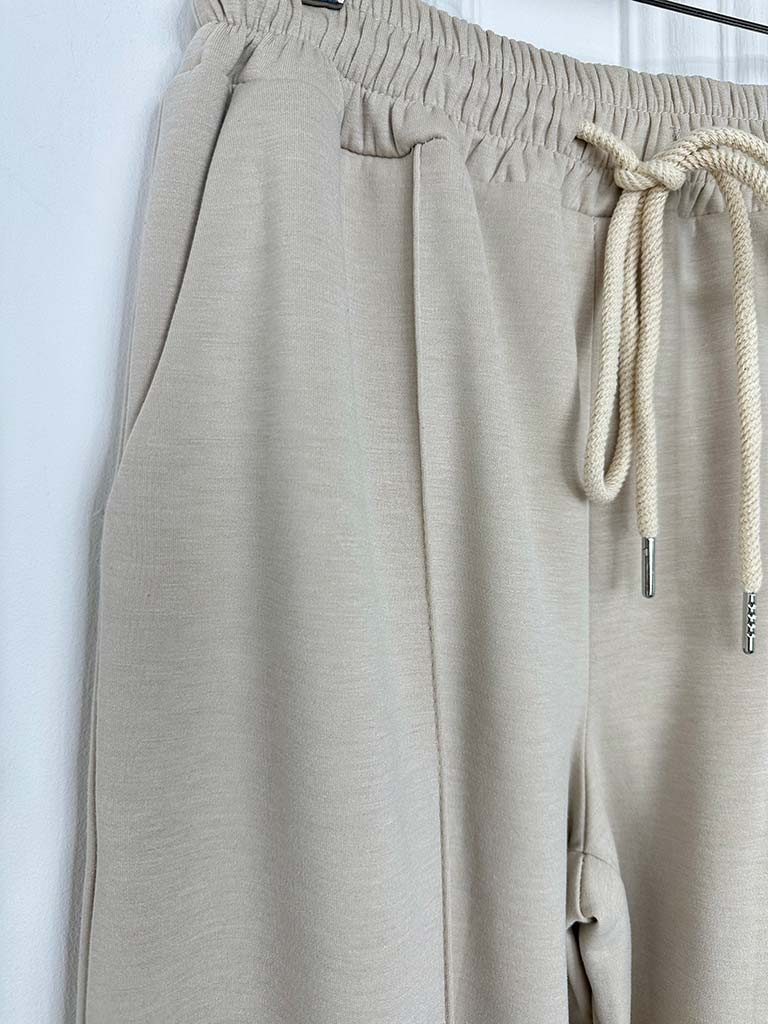 Cocoon Jersey Joggers - Stone