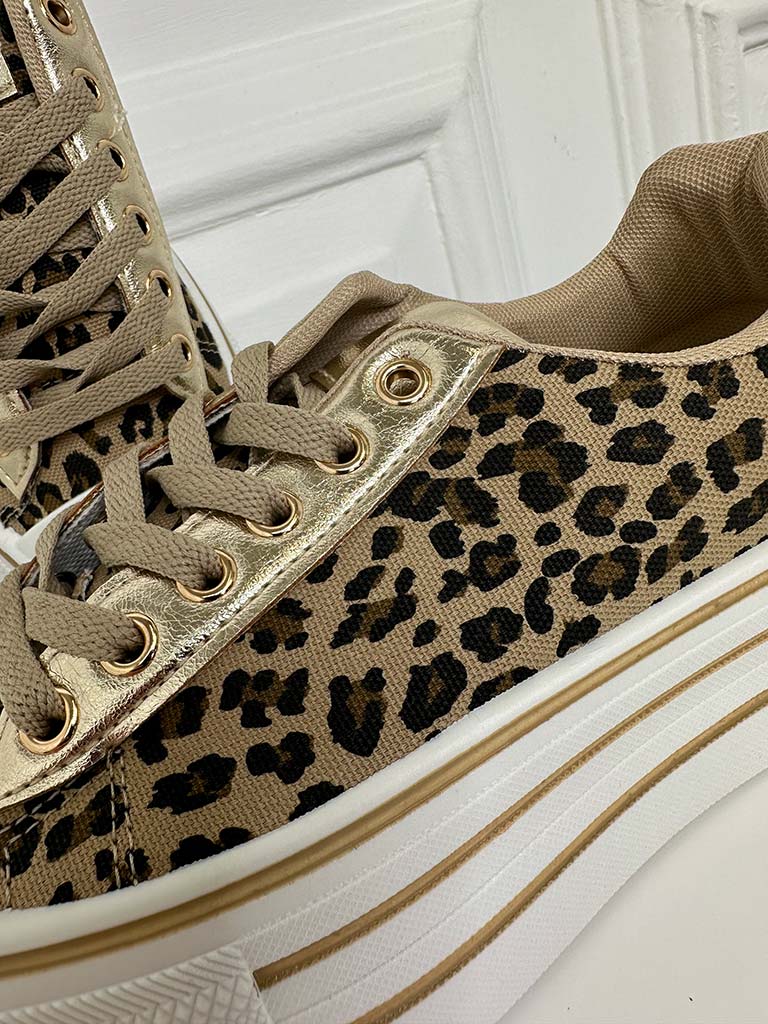 Flatform Canvas Pumps - Leopard