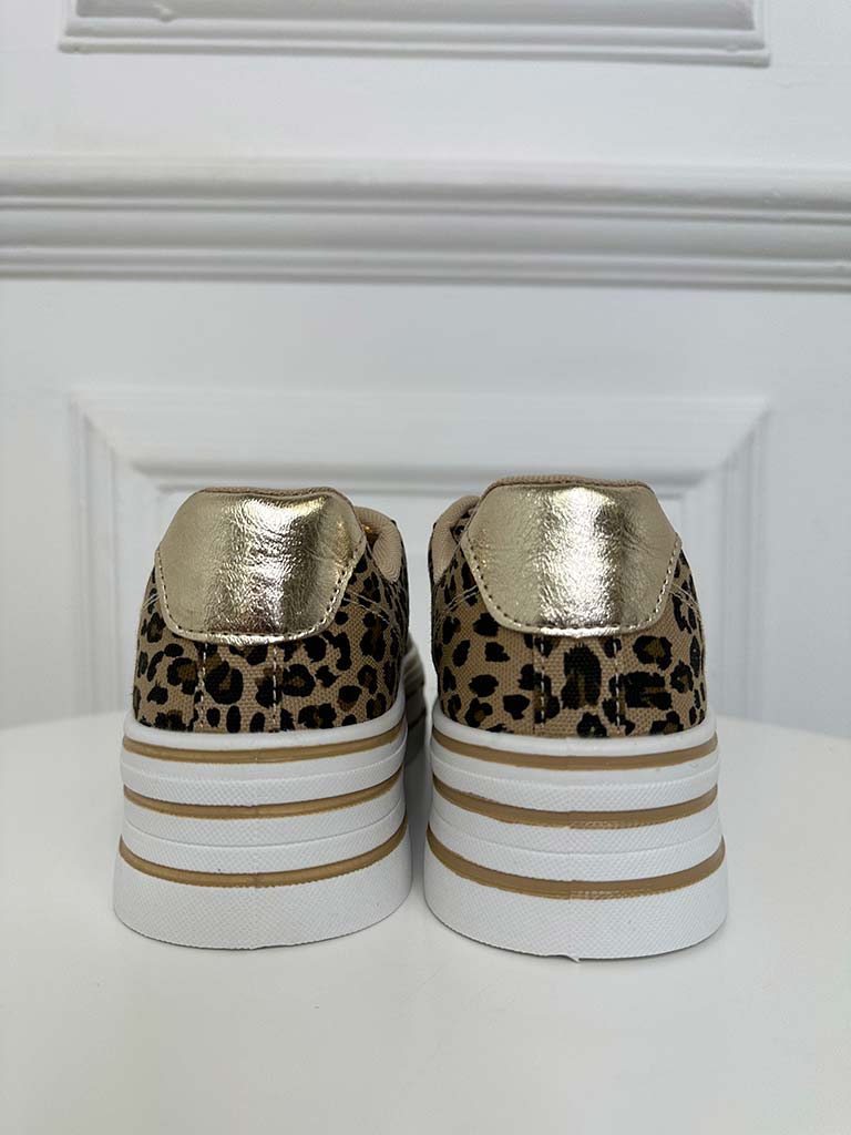 Flatform Canvas Pumps - Leopard