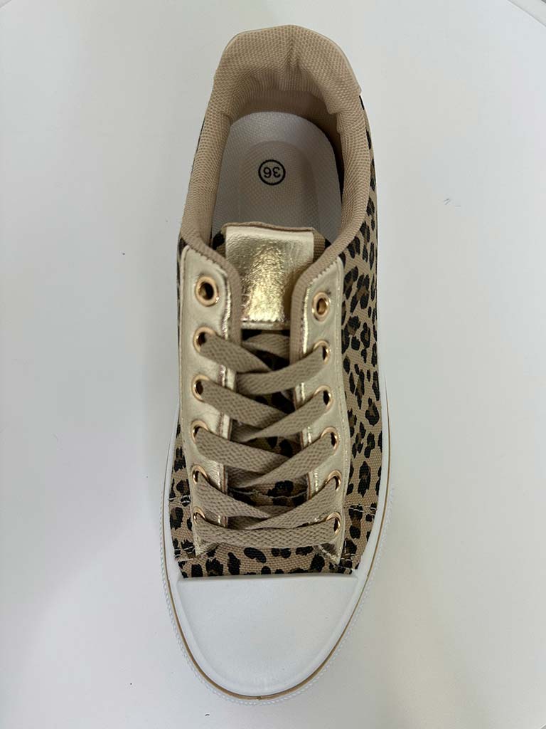 Flatform Canvas Pumps - Leopard