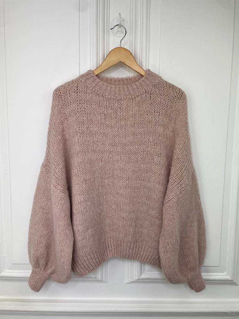 Balloon Sleeve Knit - Blush