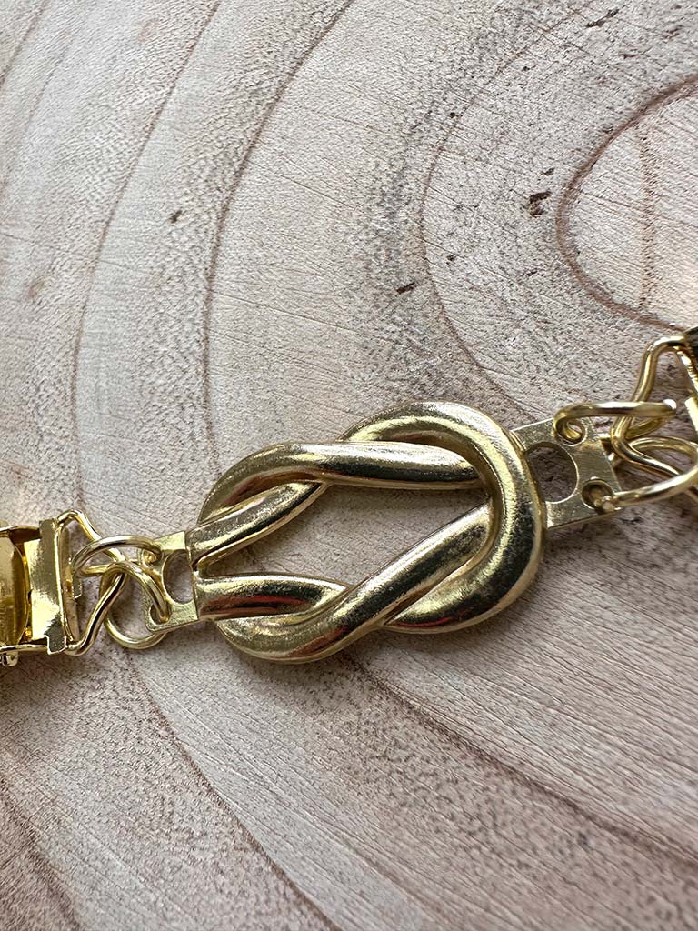 Knot Cinch Clip - Gold