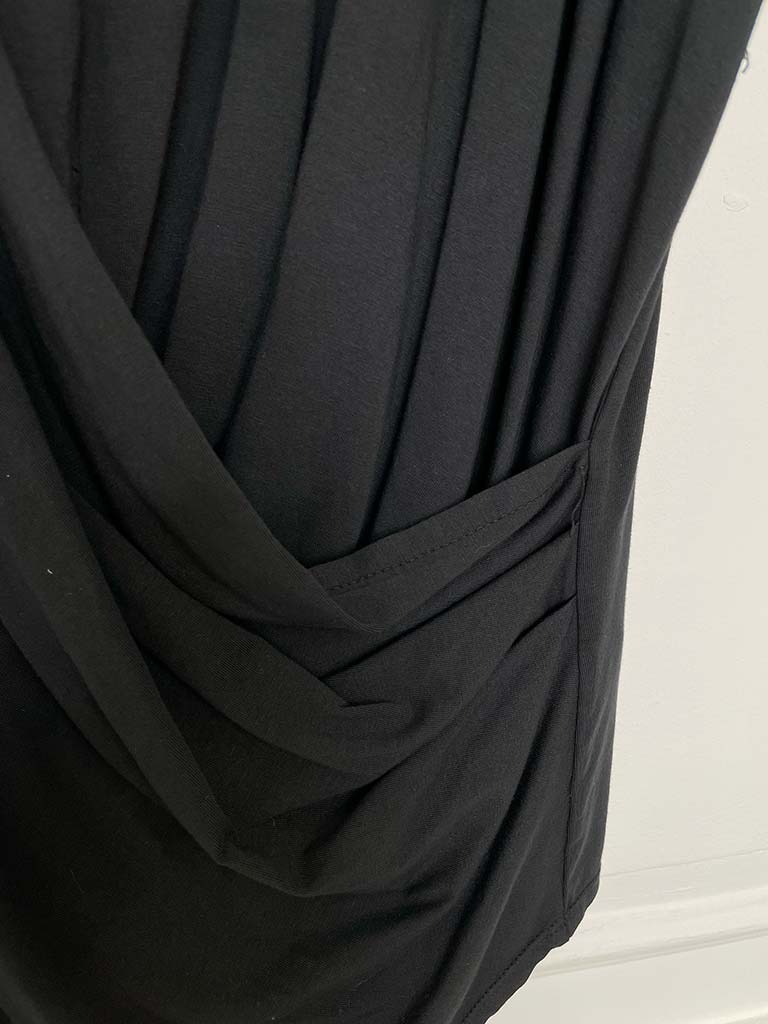 Wrap Tee - Black