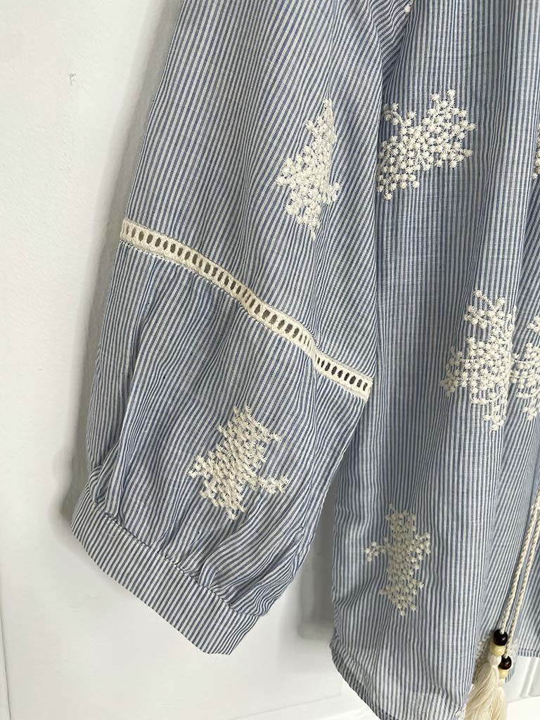 Gypsophila Stripe Blouse