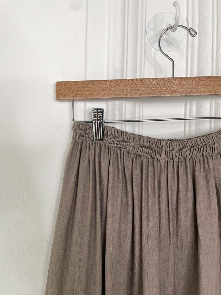 Wide Leg Palazzos - Mocha