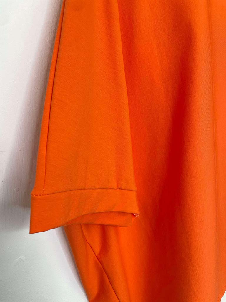 Boxy Scuba Tee - Orange