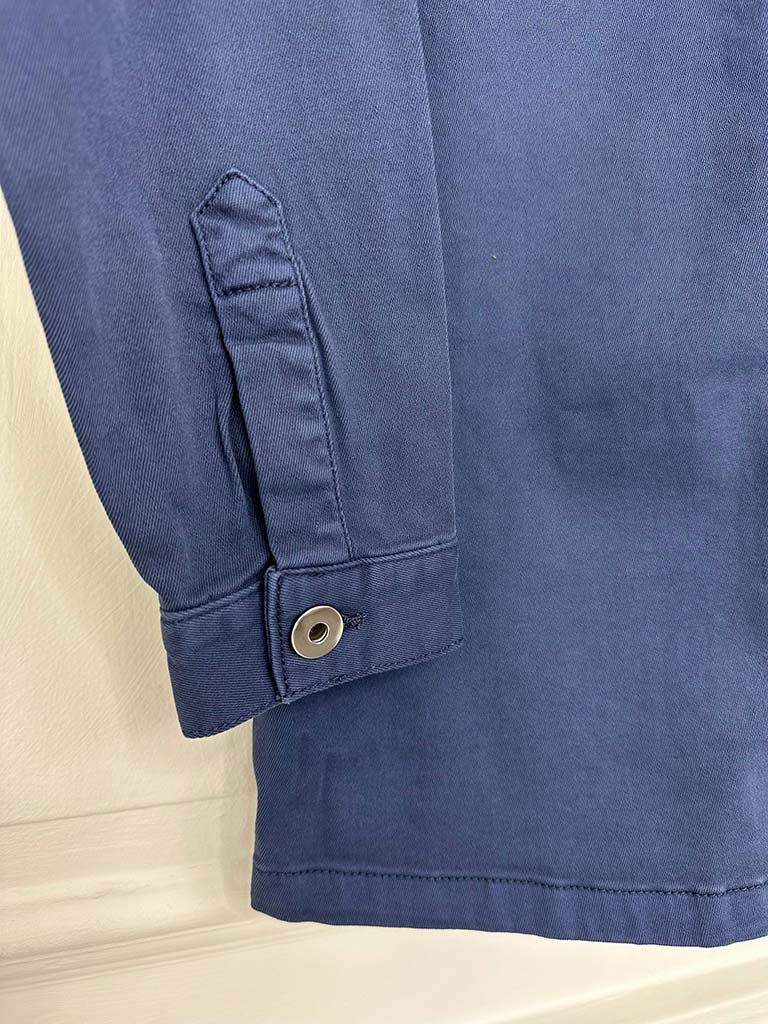 Denim Shirt Jacket - Blue Indigo
