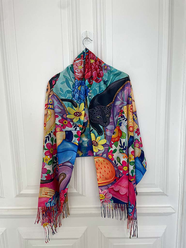 Malissa J Frida Kahlo Scarf
