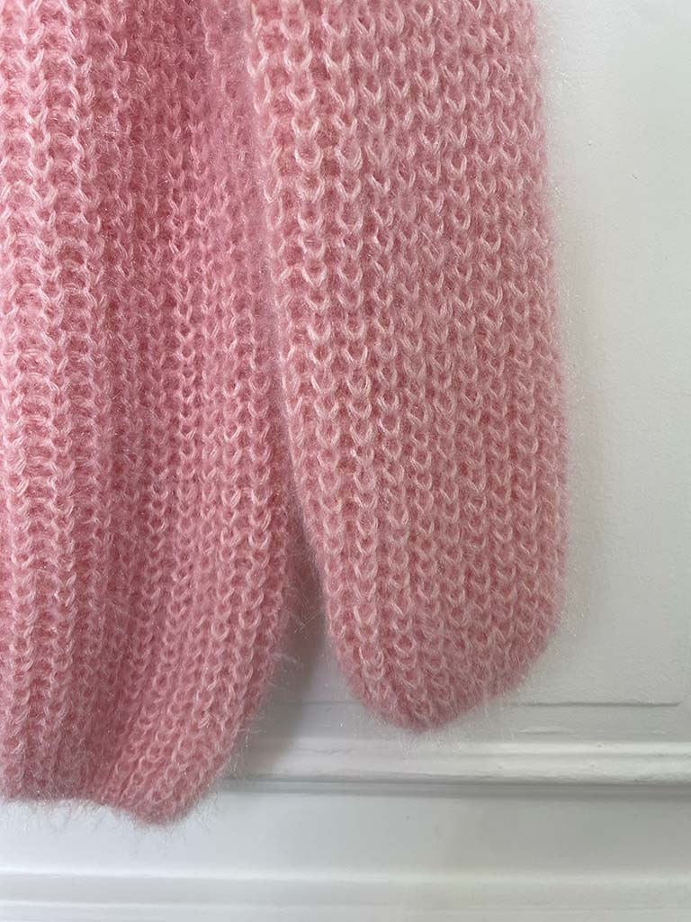 Soft Touch Bardot Knit - Candyfloss