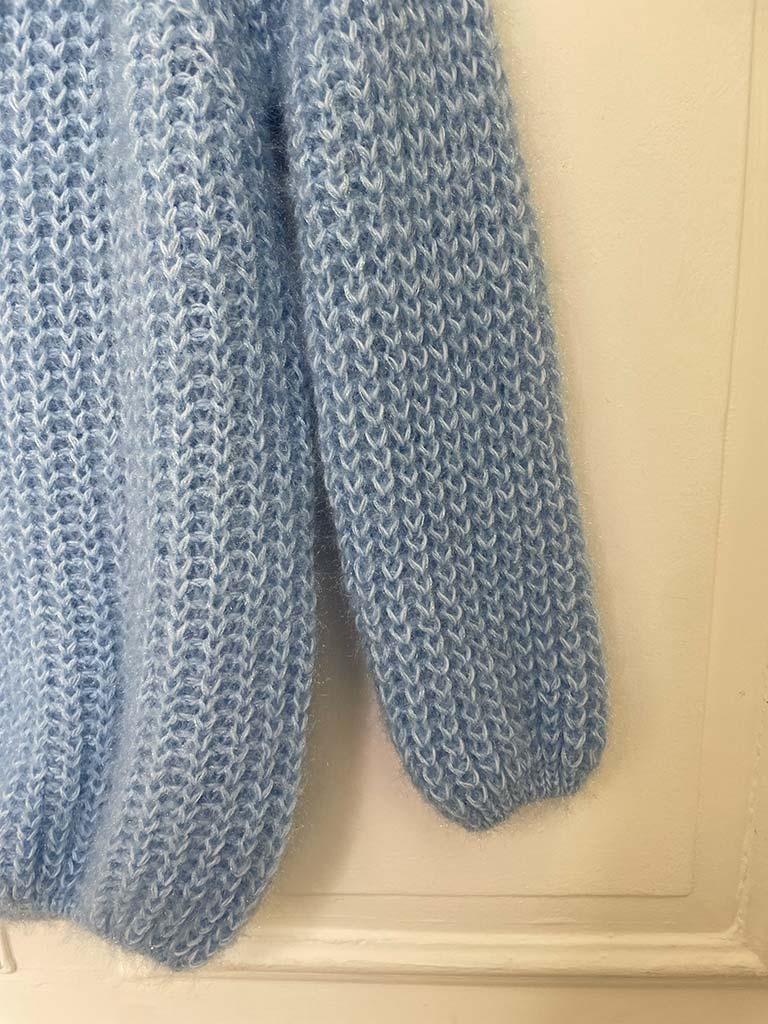 Soft Touch Bardot Knit - Cornflower