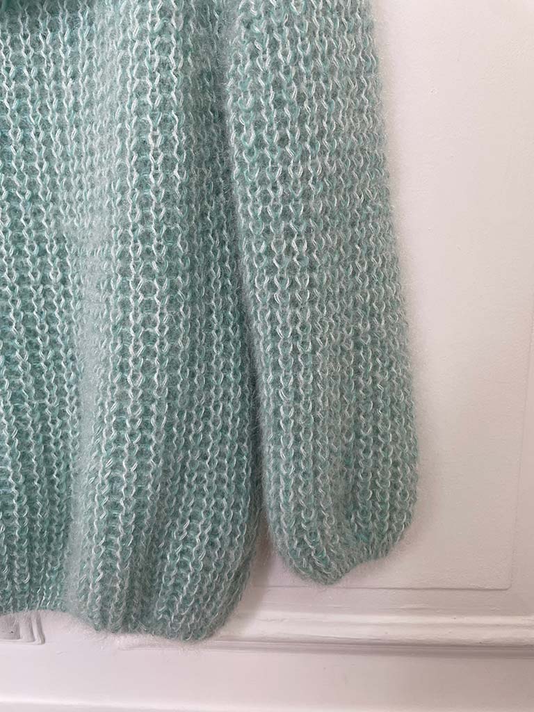 Soft Touch Bardot Knit - Mint