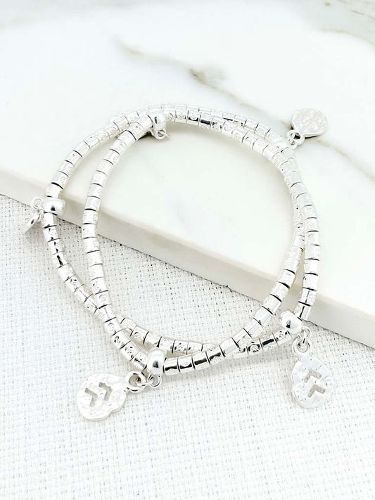 Envy Aztec Bracelet - Silver