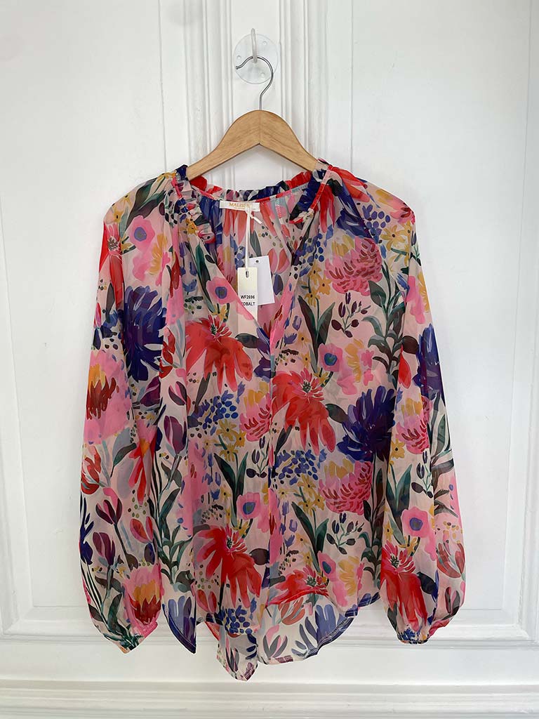 Malissa J Floral Blouse