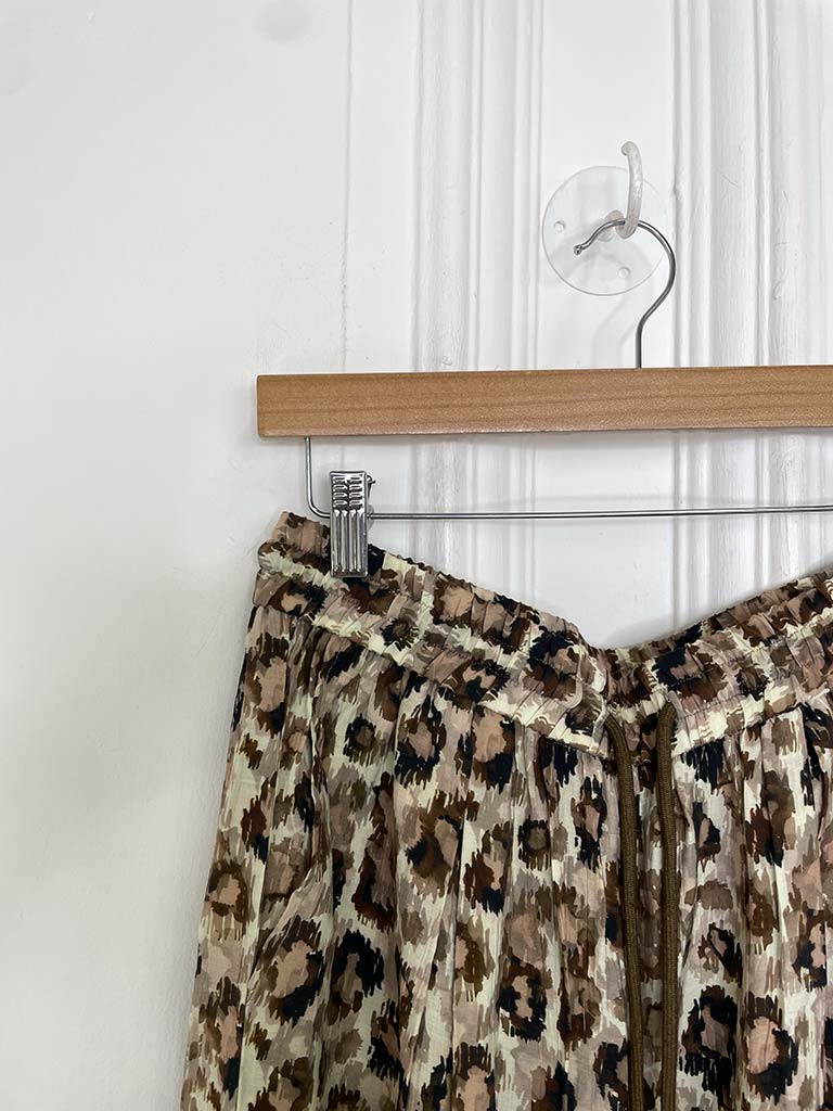 Malissa J Drawstring Trousers - Leopard