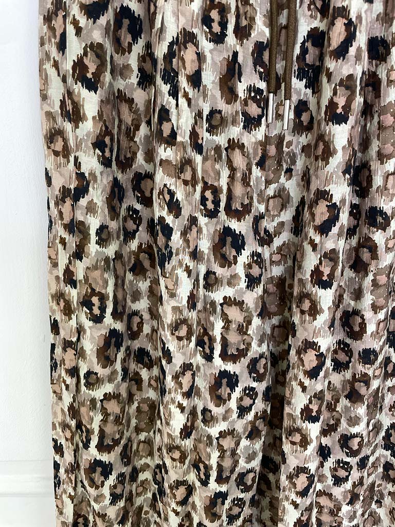 Malissa J Drawstring Trousers - Leopard