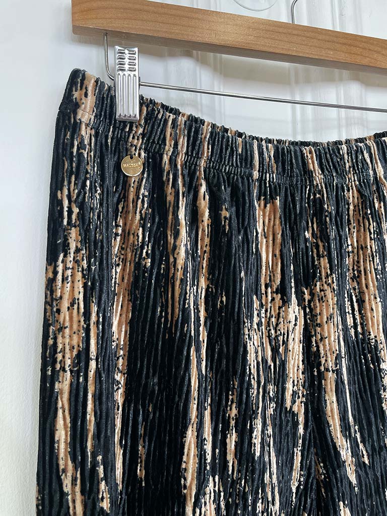 Malissa J Molten Metallic Trousers