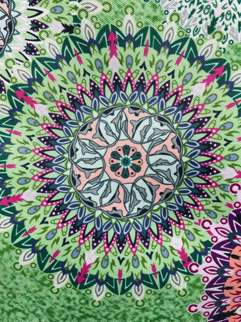Envy Kaleidoscope Tote Bag - Green