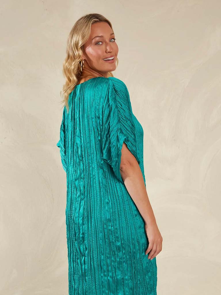 Haven Verona Dress - Aqua