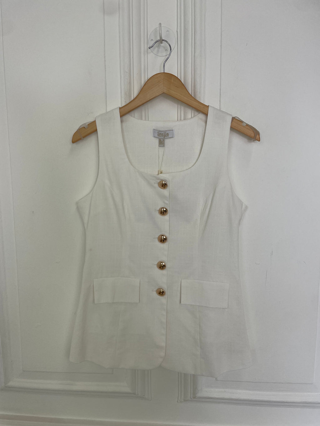 Gold Button Waistcoat